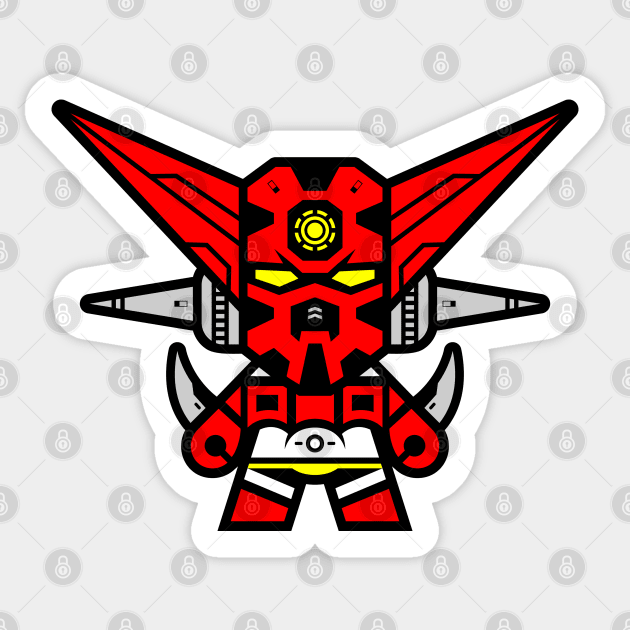 Shin Getter Sticker by jayawardani